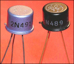 Transistor Museum Photo Gallery GE 2N489 - 2N494 N-Type Silicon Bar ...